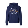 JACK & JONES Majica JWHMILO temno modra/gorčica/bela