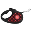WAUDOG Samonavijalni pasji povodec TARTAN XS