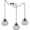 GH VISEČA STOPLOŠNA SVETILKA LESTENC SPIDER loft E27 LED