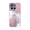 Silikonska maska za Honor X6c Print, MermernI, Roze