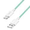 Logilink USB 2.0 Type C cable, C/M na USB - A/M, zelena, 1.0m