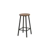 Hanah Home Barska stolica Mola, Braon-crna