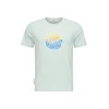 Ragwear Majica Tyll azur/pastelno modra/rumena/kari