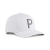 PUMA Heritage P Tech Golf Cap Men, Accessories, Platino Gray/Shady Gray, Adult