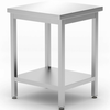 Hendi Centralna delovna miza s polico Budget Line 600 x 600 x 850 mm - Hendi 817094, (21389247)