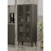 Hanah Home višenamenski ormarić Deneb, 70 cm, sivi