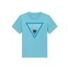 GUESS Majica MINIME modra/svetlo modra/bela