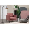 Atelier del Sofa Fotelja Sino 87x90x81cm Roze