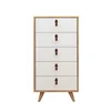 Hanah Home Frenzu Komoda, Belo-Braon