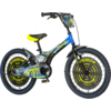 TURBO 20” DEČIJI BICIKL CRNO ZELENO PLAVE BOJE