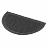 Trixie PVC Polkrožna podloga, 41 x 25 cm antracit