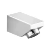 Stenski izliv, kvadraten, krom - Chrome - Sapho - 24 - Medeninasti - Kvadratni - 30 - 30 - 60 - 14