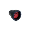 Prenosna PVC vtičnica IP20 250V~ 16 A črna 12136
