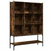Regal za knjige boja hrasta 102x30x141,5 cm konstruirano drvo