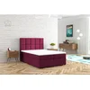 Boxspring postelja Flip - 140x200 cm - tkanine Monolith