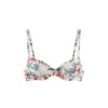 LASCANA Bikini zgornji del kremna/modra/temno zelena/temno oranžna/bela