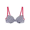 s.Oliver Bikini zgornji del mornarska / bela