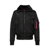 ALPHA INDUSTRIES Prehodna jakna, črna