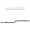 PILSKOTT LED viseča svetilka, pametno črna, 97 cm