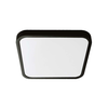 LED plafonsko svetlo za kupatilo LED/18W/230V 4000K IP44 25x25 cm crno