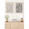 Wallity Uramljena slika Huhu184, 30x40 cm , 2 dela