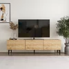 HANAH HOME TV polica Felix Sapphire Oak