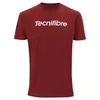 Pánské tričko Tecnifibre Club Cotton Tee Cardinal L