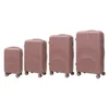 Set kofera 4u1 u roze boji - Sunburst dezen