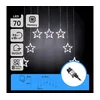 Aigostar - LED spoljašnji niz 70xLED/230V 1,2x1m IP44 hladno belo, zvezdano