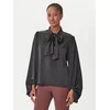 Rinascimento Bluza CFC0126202003 Črna Loose Fit