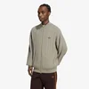 Pulover adidas Firebird Cable Knit Track Top Silver Pebble L