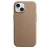 iPhone 15 FineWoven Case sa MagSafe-om - Taupe