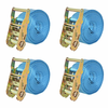 Den Tovorni vezni trak 4 kosi 2 toni 6mx38mm modre barve