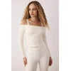 Trendyol Milla Ženska bluza Thmaw26Bz00003, Krem
