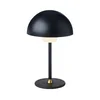Halo Design 747573 - LED lampa sa prigušivačem i punjivom baterijom MOON LIGHT LED/2,7W/2600 mAh crna