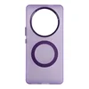 Silikonska futrola Magsafe FLURO COLOR Honor Magic 8 Lite LJUBIČASTA