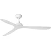 FARO 33446WT - Plafonski ventilator GOTLAND L, beli, prečnik 132 cm WT + daljinski upravljač