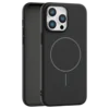 Velvet Touch MagSafe maska za iPhone 14 Pro - Crna