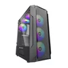 darkFlash Računalniški ohišje Darkflash LEO (črno)