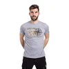 011Shop Muška majica kratkih rukava Srbija do Tokija, Svetlosiva
