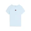 Tommy Jeans Majica mornarska / svetlo modra / rdeča / bela