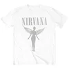 Nirvana Majica In Utero Tour White S