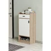 Hanah Home cipelarnik Orfa, 50 cm, hrast Sonoma / beli