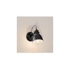 Eglo 55261 - Zidna lampa PRIDDY 1xE27/40W/230V crna