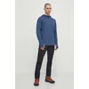 Moška majica Fjällräven Abisko Sun-hoodie M Indigo Blue S