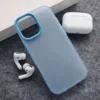 Maska Electro Glow Frame za iPhone 17 plava
