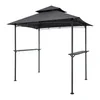 VEVOR Paviljon za žar 243x150x250 cm temno siv