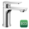 SINTRA ECO 6 l/min, armatura za umivalnik, krom - Krom - Aqualine - SINTRA - 48 - Medeninasti - Vzvod - Lepilo - Drugo - Krožni - 153 - 145 - 14