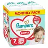 Pampers pants pelene montly 7 prem. 15kg+ 84kom