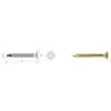 shumee RUMENI POCINKANI LESENI VIJAK ZA TORX 5,0*20MM T25 - 2 STO - 510 5,0*20*